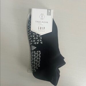 Tavi Noir Black Grip Savvy Socks